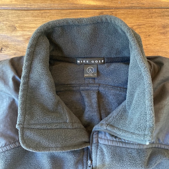 Nike Golf Therma-FIT Vest Full Zip Large Black Pockets Performance Outdoors - Picture 5 of 12